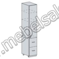 НУВЕЛЬ ПЕНАЛ 400 С 2 ЯЩИКАМИ (ШП 2Я 400)